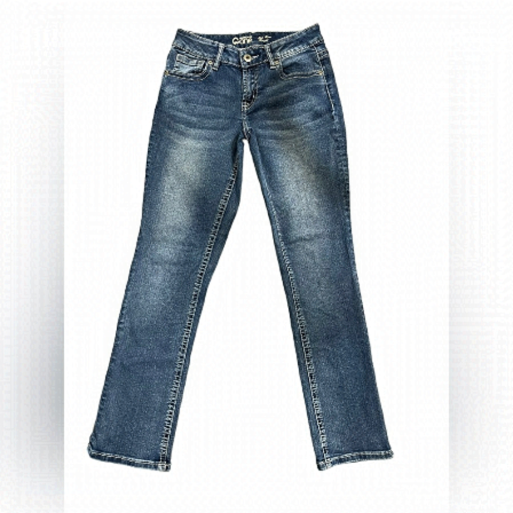 Warehouse One High Rise Straight Jeans